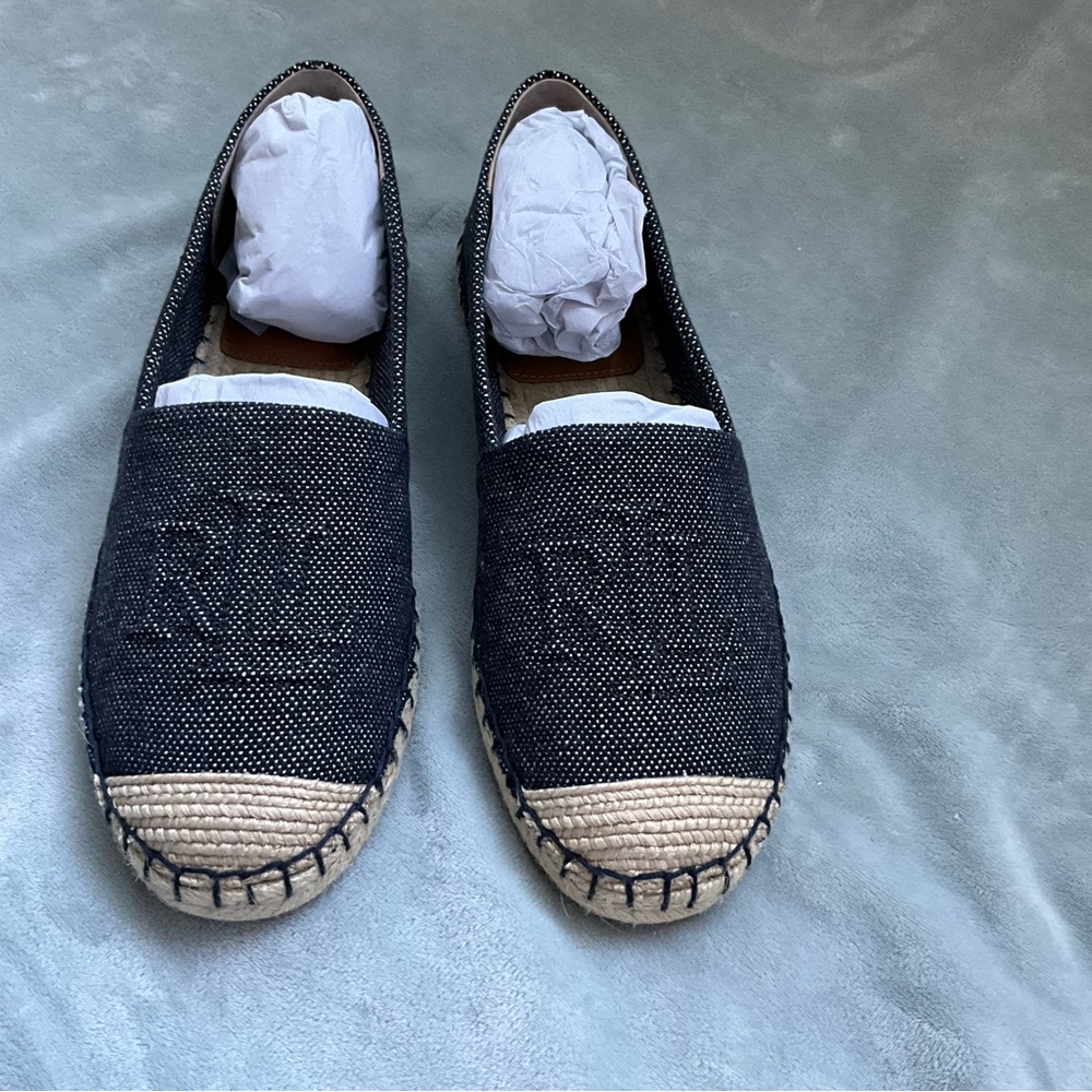 Lauren Ralph Lauren Black and Tan Espadrilles